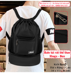 BALO RÚT THỂ THAO XBAGS WISDOM XB 6004 - THIẾT KẾ NHỎ GỌN, HIỆN ĐẠI VÀ TIỆN ÍCH BALO RÚT THỂ THAO XBAGS WISDOM XB 6004 - THIẾT KẾ NHỎ GỌN, HIỆN ĐẠI VÀ TIỆN ÍCH